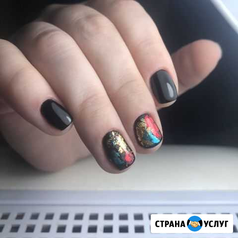 Комби-маникюр с покрытием Донской - изображение 1