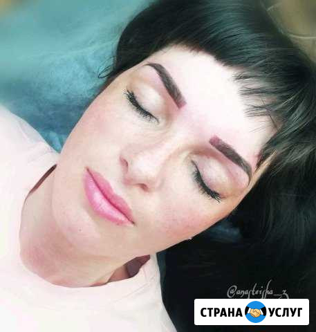 Нано-напыление бровей и губ Брянск - изображение 1