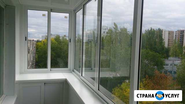 Остекление балконов, монтаж пластиковых окон Асбест - изображение 1