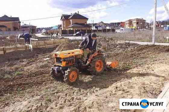 Минитрактор: вспашка, культивация Ступино