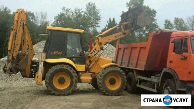 Услуги камаз самосвал,экскаватор-погрузчик JCB 3CX Кировград - изображение 1