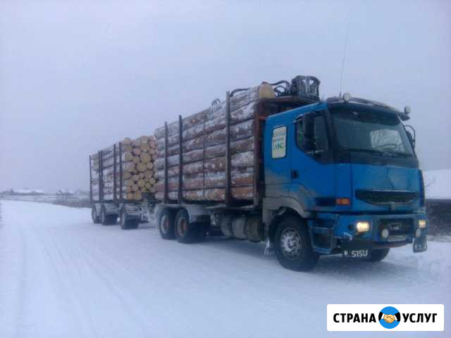 Лесовоз с прицепом,с манипулятором Вологда - изображение 1