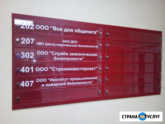 Стенды, уголки покупателя, таблички, домовые знаки Новокузнецк - изображение 1