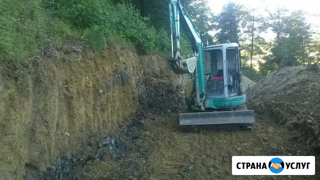 Услуги мини экскаватора Сочи - изображение 1