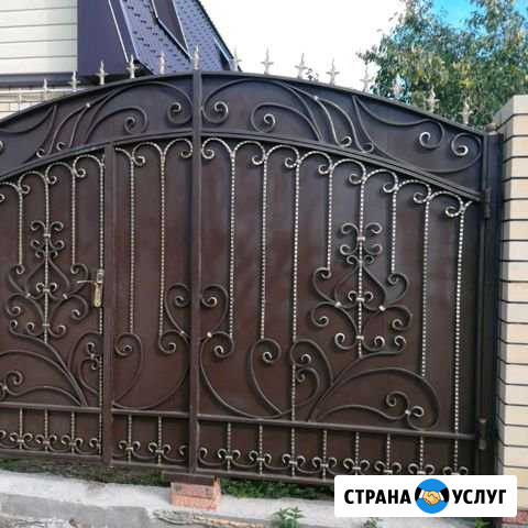 Кованные ворота заборы Казань - изображение 1