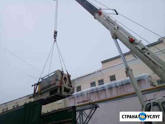 Такелажные работы. Перемещение станков до 25тонн Казань
