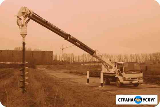 Ямобур: бурение под фундамент, забор, насаждения Тольятти