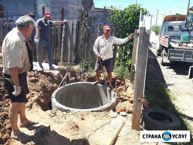 Жби кольца. Сливная яма под ключ Астрахань - изображение 1