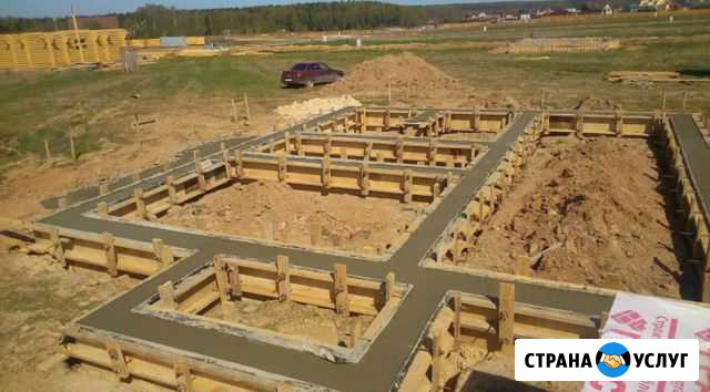 Бетонные работы: фундамент, отмостка, стяжка пола Цимлянск - изображение 1