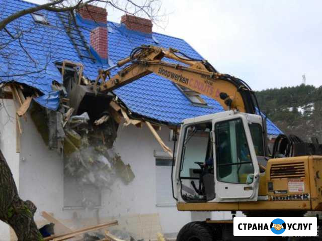 Демонтаж,снос дома,бани,сарая Людиново - изображение 1