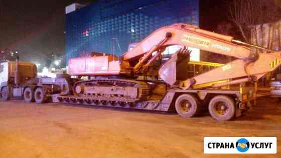 Аренда Услуги Перевозки Низкорамным Тралом Москва