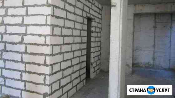 Строительство перегородок, стен, дымоходов Калининград