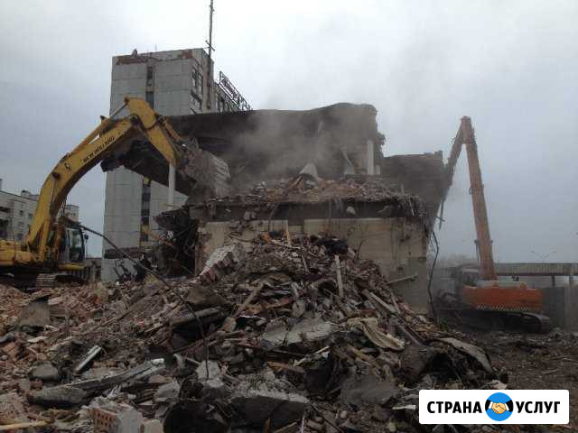 Демонтаж / Снос зданий, сооружений Обнинск - изображение 1