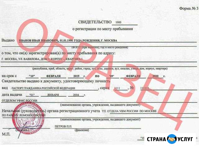 Регистрация Сергиев Посад - изображение 1