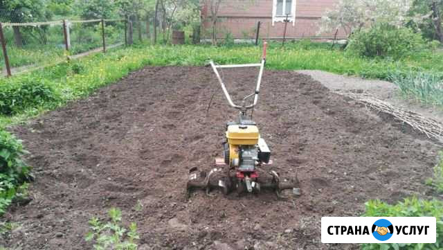 Покос травы Вспашка земли мотоблоком Руза - изображение 1