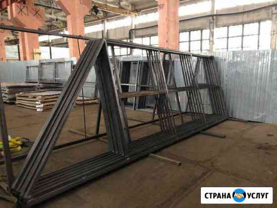 Каркас откатных ворот Красноярск