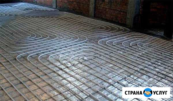 Теплые полы, водоснабжение, монтаж отопления Виноградный - изображение 1