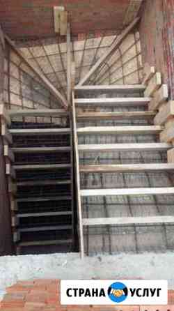 Лестницы монолитные. Все виды бетонных работ Ростов-на-Дону