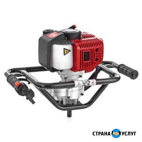 Бурение лунок мотобуром Ленинский