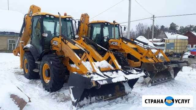 Услуги экскаватора-погрузчика JCB Рошаль - изображение 1