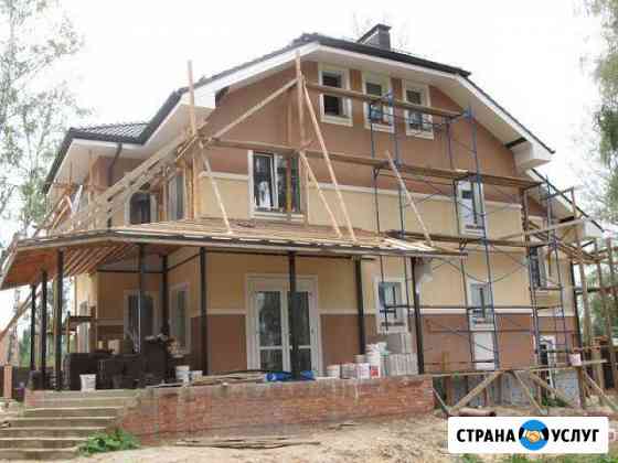 Все виды строительных работ от фундамента до кровл Саки