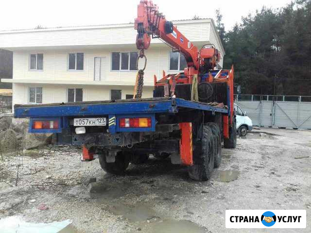 Услуги манипулятора, автокрана, самосвала Ижевск - изображение 1