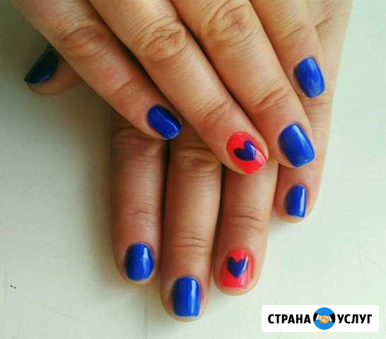 Маникюр плюс покрытие гель лак Аннино - изображение 1