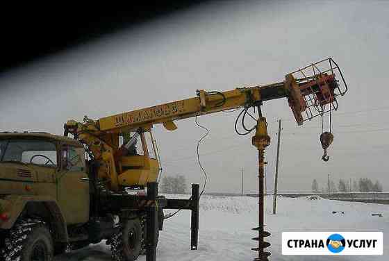 Ямобур монтаж винтовых свай Первоуральск