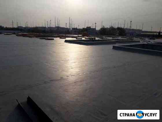 Ремонт кровли склада, магазина, ТЦ.пвх мембрана Домодедово