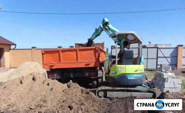Миниэкскаватор гусеничный для земляных работ Протвино - изображение 1