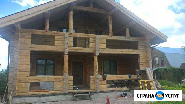 Шлифовка срубов, покраска Тверь - изображение 1
