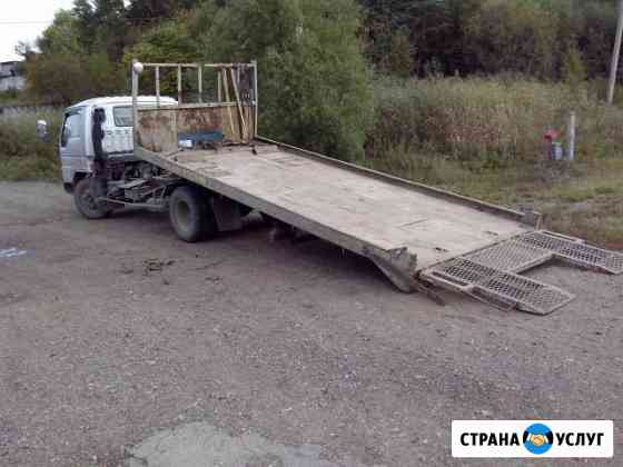 Эвакуатор полная погрузка Хабаровск