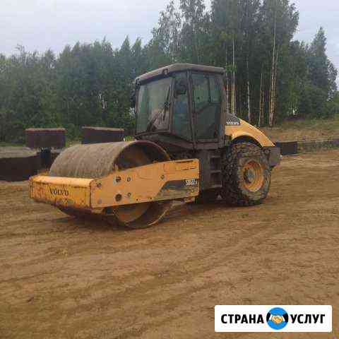 Аренда грунтового катка Volvo SD122D, вес 12тонн Санкт-Петербург