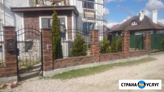 Заборы, перила, лестницы, решетки, козырьки, навес Калининград - изображение 1