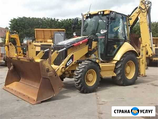 Аренда. Экскаватор погрузчик CAT 432Е Краснодар - изображение 1