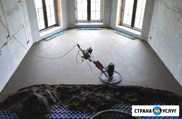 Стяжка пола по лазерным маякам в Королёве Королев - изображение 1