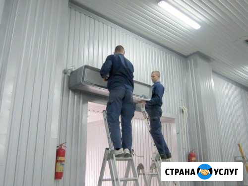 Установка тепловых завес Тюмень - изображение 1