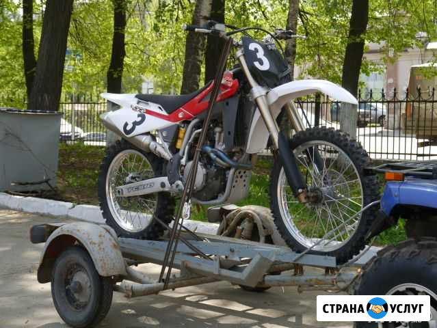 Мотоэвакуатор, или прицеп в аренду Казань - изображение 1