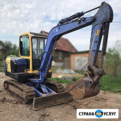 Мини экскаватор/бурение/сваи/миниэкскаватор/ямобур Киров - изображение 1