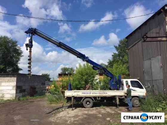 Ямобур-вездеход, автовышка, манипулятор, автокран Екатеринбург