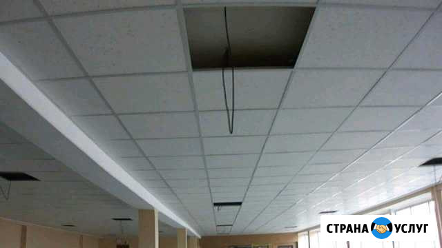 Монтаж потолка армстронг Омск - изображение 1