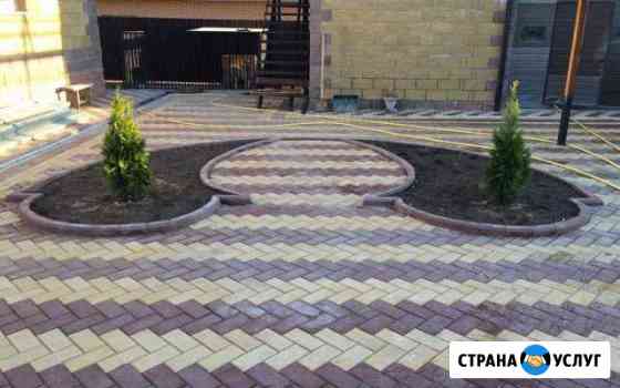Укладка тротуарной плитки Самара