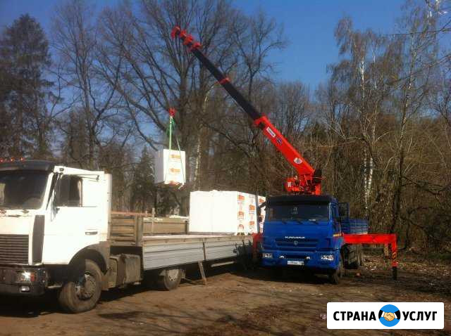 Услуги манипулятора. Манипулятор. Вышка Большие Дворы - изображение 1