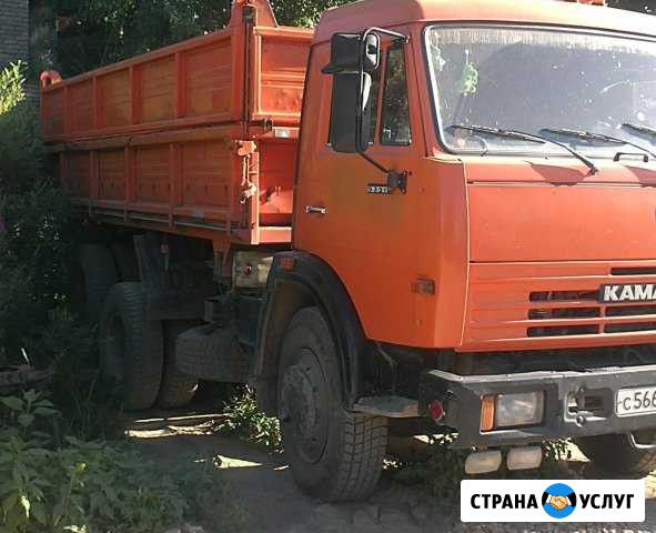 Перевозка грузов Камаз, самосвал, бортовой Великий Новгород - изображение 1