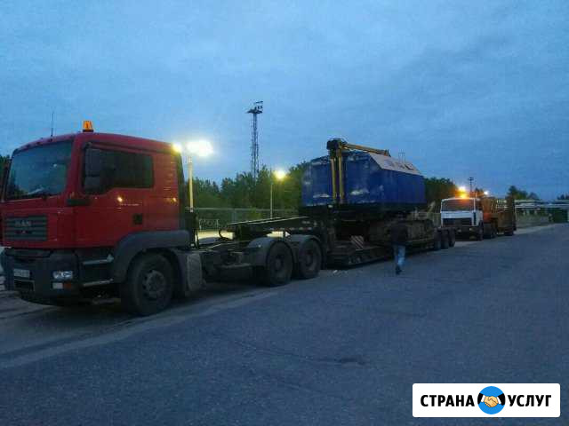 Услуги - трал, перевозка спецтехники, оборудования Кострома - изображение 1