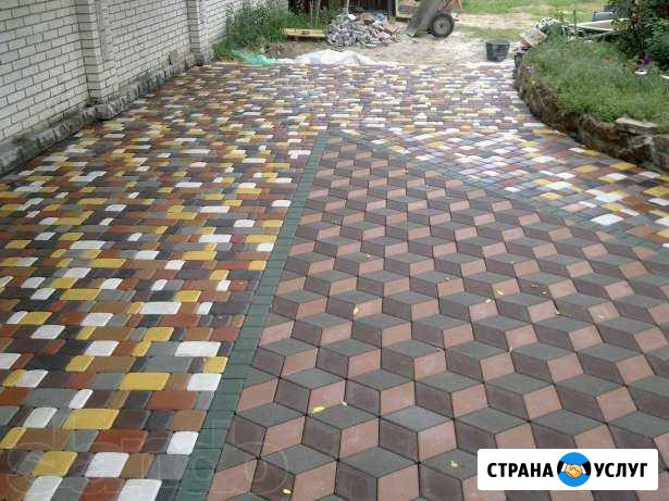 Укладка Асфалт.Укладка брусчатка Москва - изображение 1