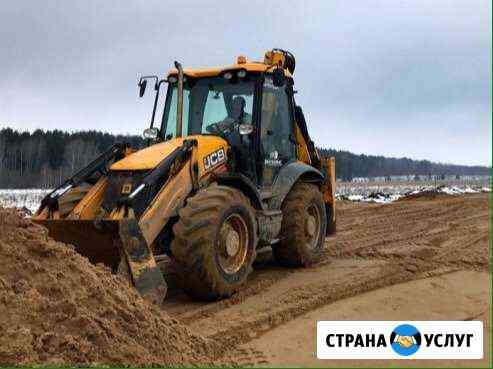 Аренда экскаватора-погрузчика JCB Глебовский