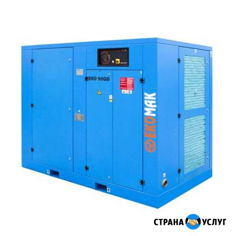 Аренда электрического компрессора ecomak 75 D 12м3 Санкт-Петербург - изображение 1