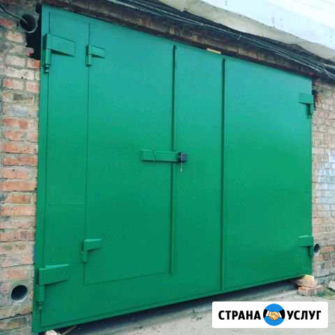 Гаражные ворота, распашные-дворовые,двери по индив Иркутск - изображение 1
