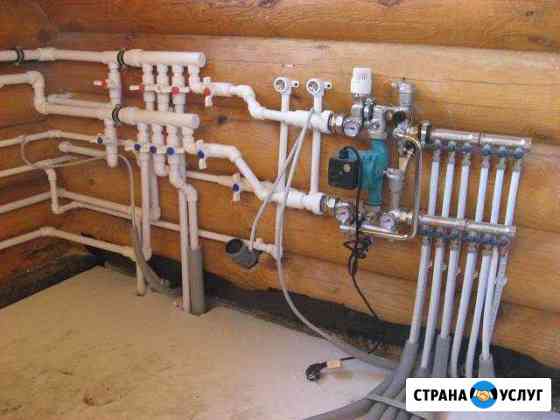 Отопление.Сантехнические работы: вода, канализация Унеча